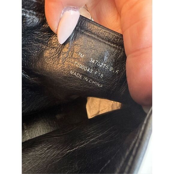 Frye Lena Harness Bootie 70275 Womens Black Leather Zipper Booties Boots - $268 - Picture 12 of 14